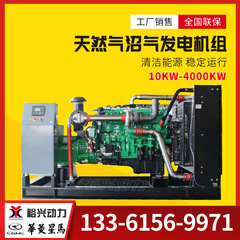ガス発電機50 100 120 150 200 kwキロワット柴ガス発電機ユニット