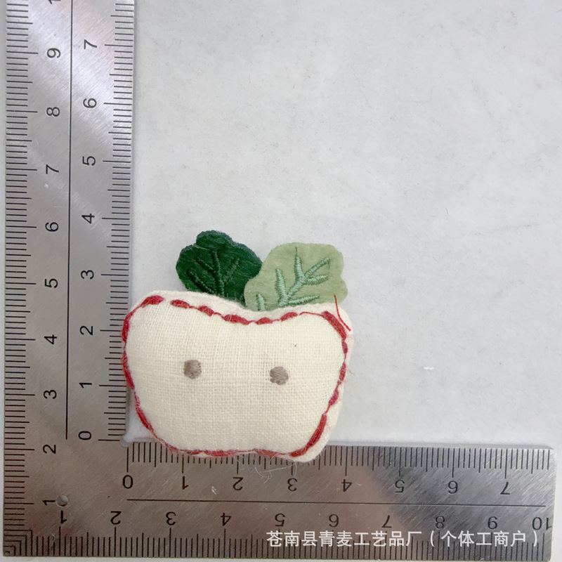 新款韩系可爱卡通布艺塞棉玩偶别针配饰包包衣服配饰挂饰|undefined