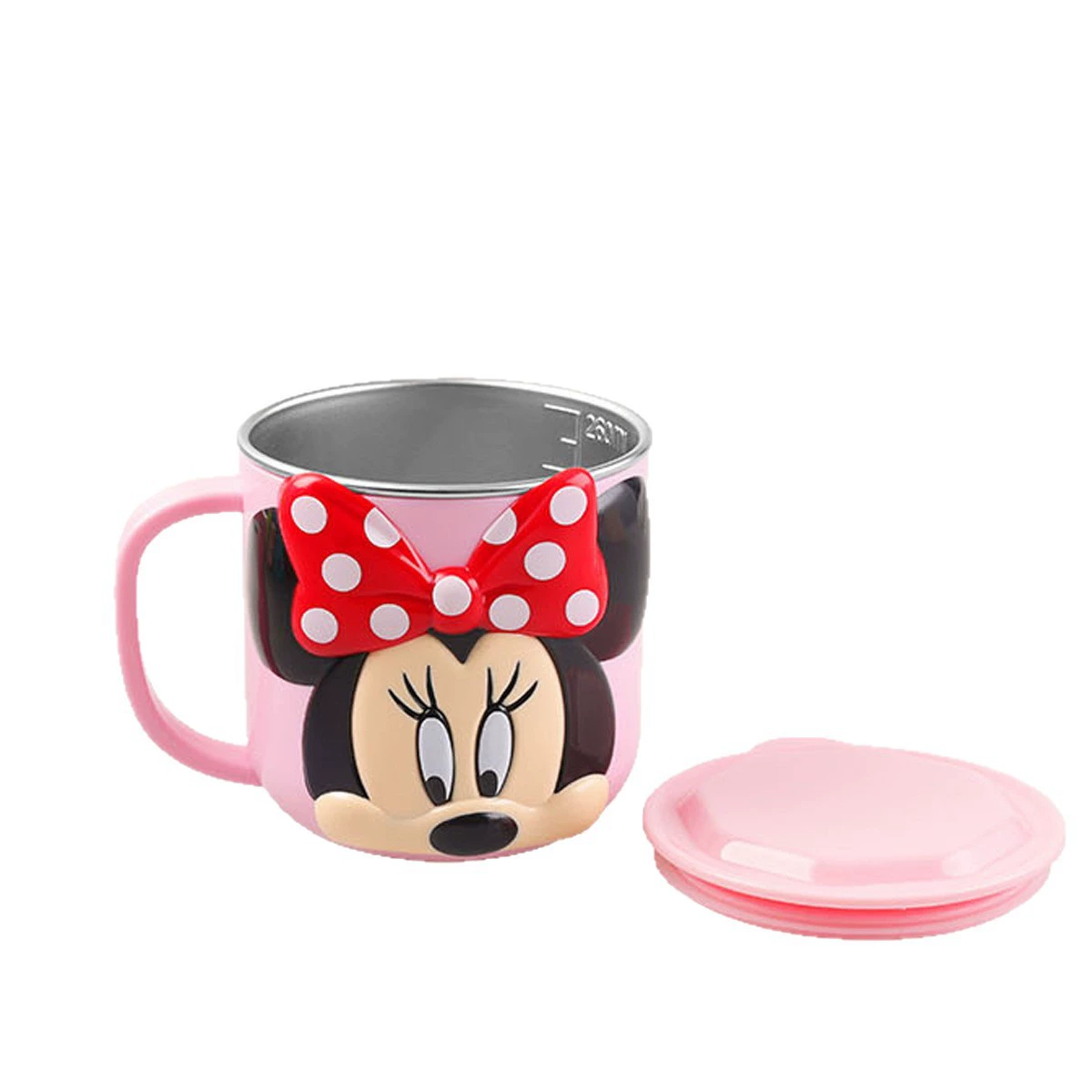 Детская бутылочка для воды Disney для дома и детского сада, стакан из нержавеющей стали с крышкой для детских напитков