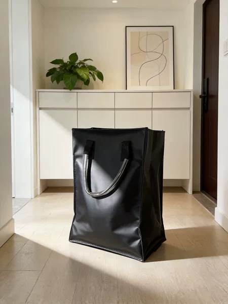 Customized Hawken Leather Bag, Cross-Border Domestic Version of the Same Model Hawken Carry-On Bag, Camping Travel Bag, Leather Folding Trolley Bag