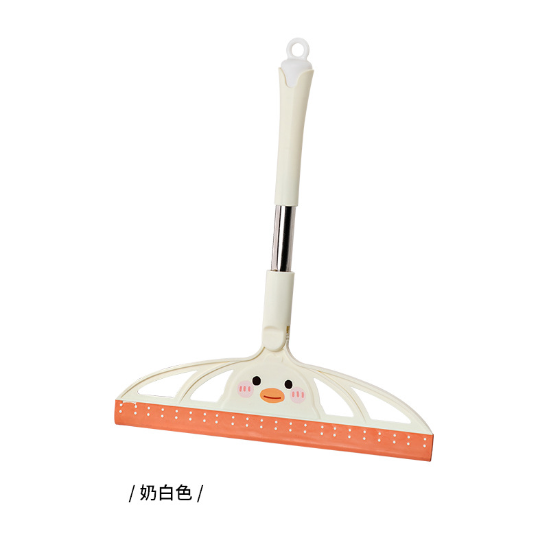 Limpiaparabrisas de dibujos animados pato plegable de vidrio artefacto de limpieza limpiaparabrisas hogar piso raspado eliminación de polvo buen ayudante