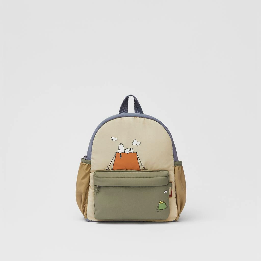 Оптовая продажа 2022 новый стиль милый мультфильм рюкзак легкий Snoopy принт детский сад рюкзак маленький школьный портфель