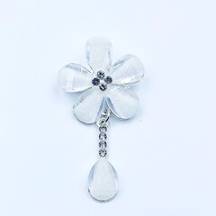 花瓣胸花胸針裝飾 DIY兒童裝輔料配飾 歐美飾品樹脂花朵別針廠家