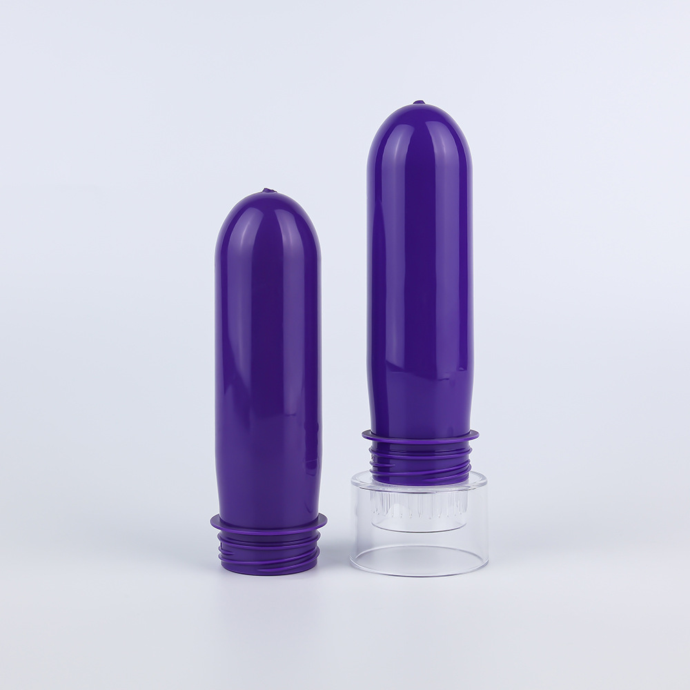 Proveedores al por mayor 38 boca en blanco de botella de grado alimenticio PET en blanco de botella de agua mineral en blanco de botella de bebidas carbonatadas en blanco de botella de plástico en blanco