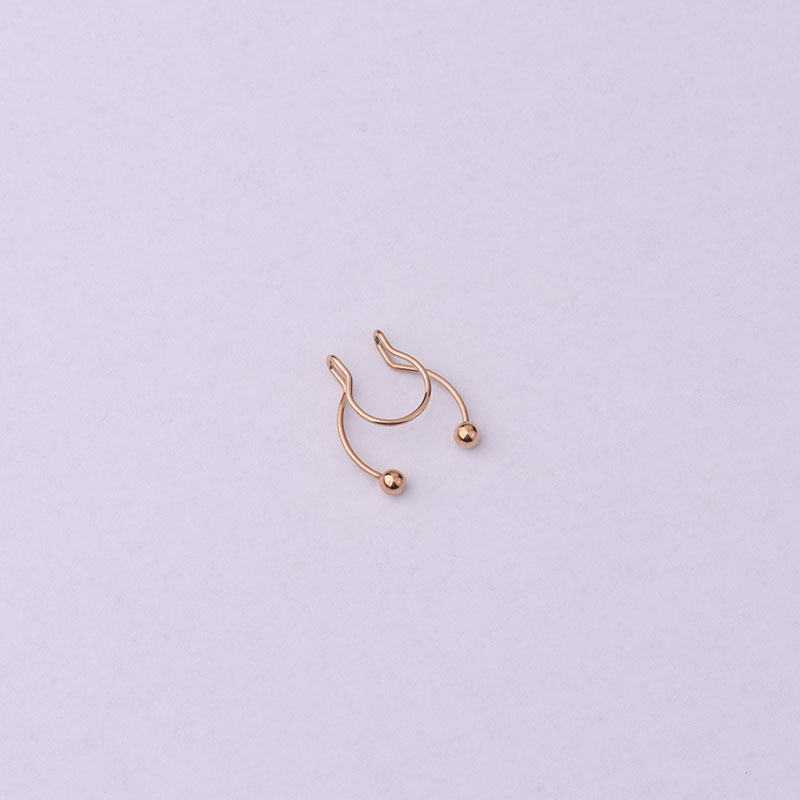 Nose Rings & Studs Geometric 316 Stainless Steel  Plating display picture 5
