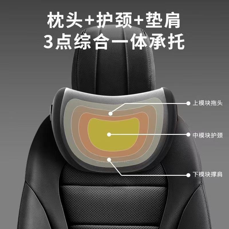 Cadillac Special Car Headrest and Lumbar Support Car Neck Pillow Car Lumbar Support