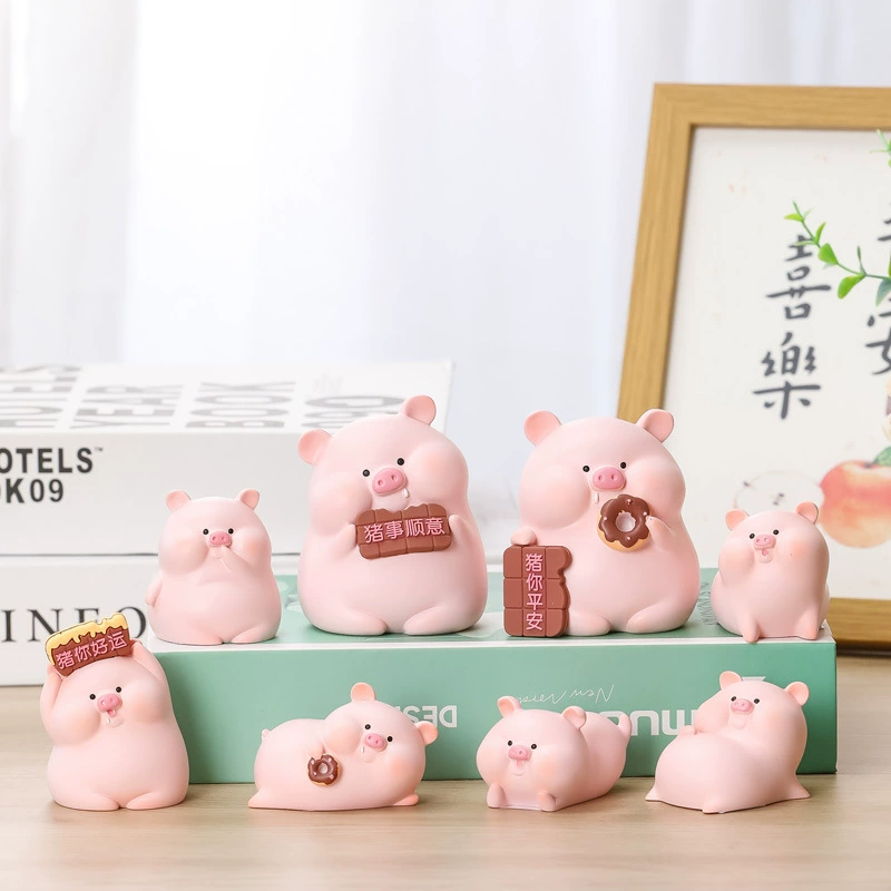 Интернет-хит: милая мультяшная фигурка-украшение, креативный подарок для офиса, высококачественный кролик-зайчик, нишевый подарок ко Дню учителя, новинка.