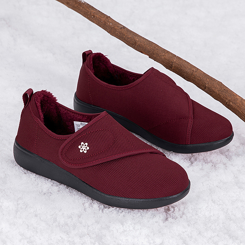 Women's Shoes with Wide Toe Box for Bunions, Soft Sole Granny Shoes, Extra Wide for Swollen Feet, Elderly Women's Shoes, Large Size High Heels for Mothers