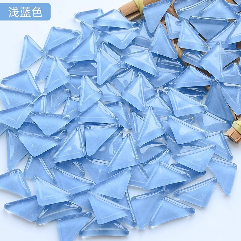 200克diy多元闪粉马赛克集合水晶自由石玻璃儿童手工材料颗粒|undefined