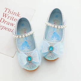 童皮鞋;水晶/水钻鞋;童凉鞋