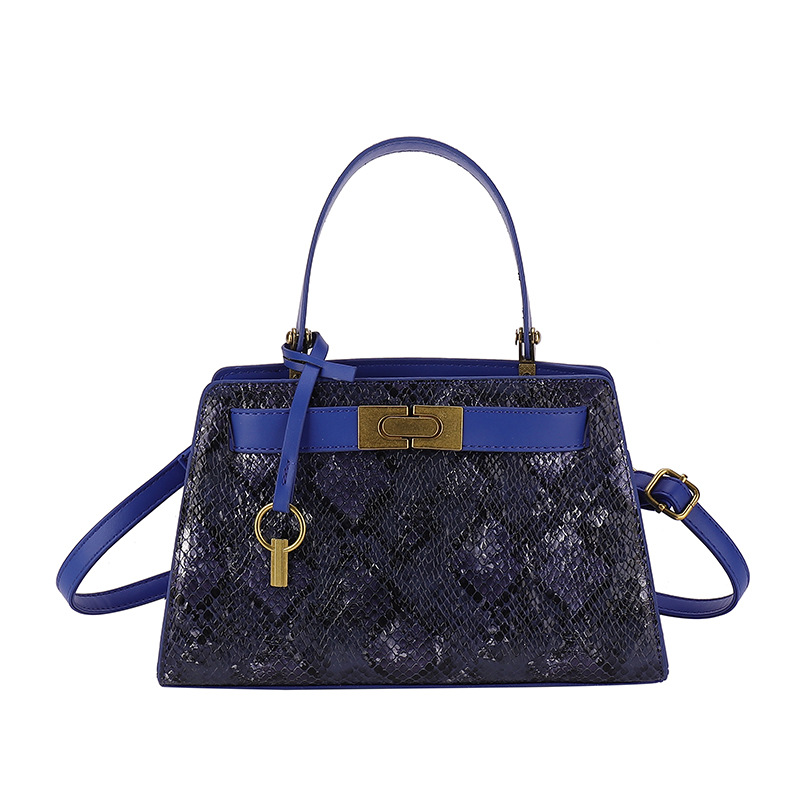 Comercio exterior moda moda retro serpiente Kelly bolso mujer 2024 nuevo bolso de mano moda versátil bolso de hombro