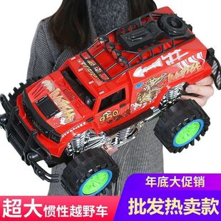 Toy Off-Road Vehicle Large Inertia Kidsren's Boy Model Car Fall-Resistant Toy Car 1-2-3-4-5 Years Old Car