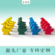 木制鹅棋卡通创意木质棋子儿童益智脑力早教玩具亲子互动桌面游戏