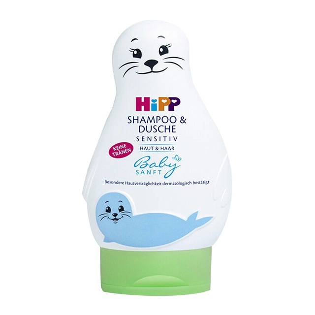 25 years German Xibao HIPP seal infant shampoo Bath two-in-one 200ml