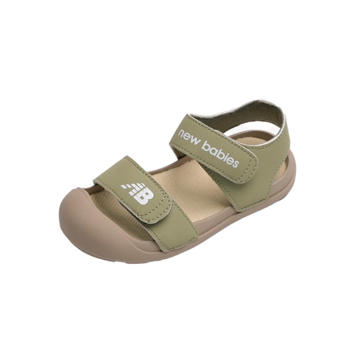 The CBC [Simple Summer] Children's Beach Shoes Spring and Summer Sandals Velcro Toe 245060