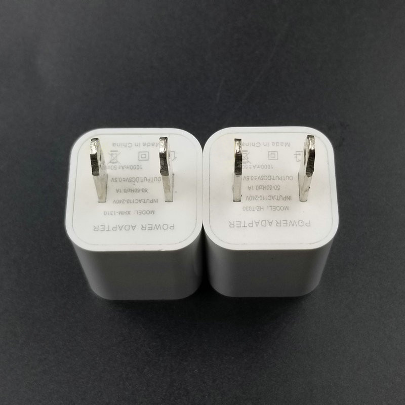 Pequeño cargador Green Point de carga rápida adecuado para el adaptador de carga del teléfono móvil Android 5V1A solo cargador de cabeza de carga USB