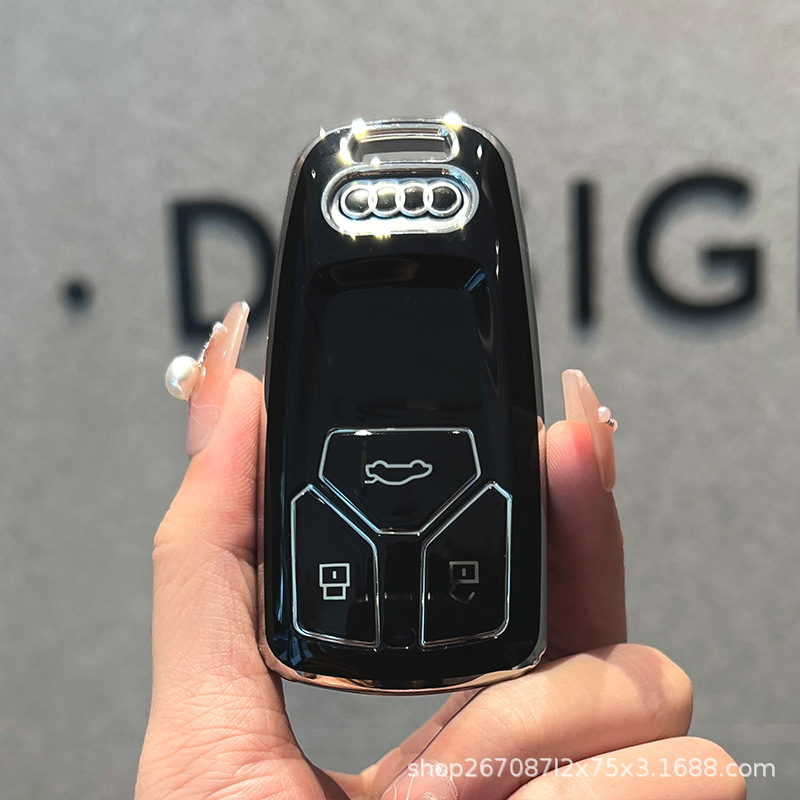Suitable for Audi Key Cover Female A6L/A4L/Q5L/A3/Q3/Q2L/A4/A6/Q5 Special Key Protective Shell