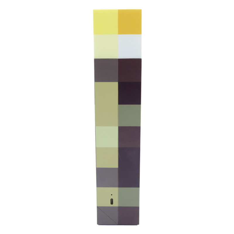 Minecraft トーチランプ MC ゲーム周辺トーチランプクロスボーダーおもちゃモデル雰囲気ナイトライト装飾壁|undefined