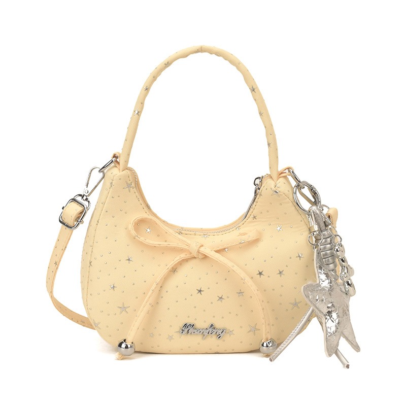 Sweet bow bolso de mujer 2026 nuevo nicho coreano bolso de textura diaria bolso de bolsas de bolsas de bolsas móviles