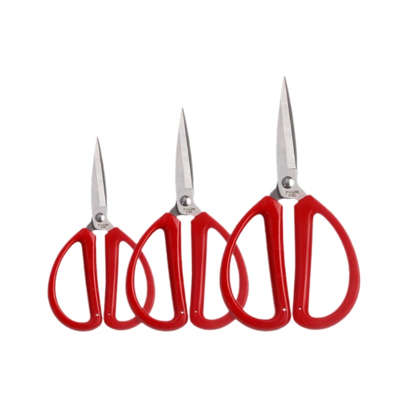 Tijeras auténticas para manualidades, tijeras pequeñas para el hogar para estudiantes, tijeras de cocina afiladas de alta dureza, colección de tijeras de acero inoxidable.