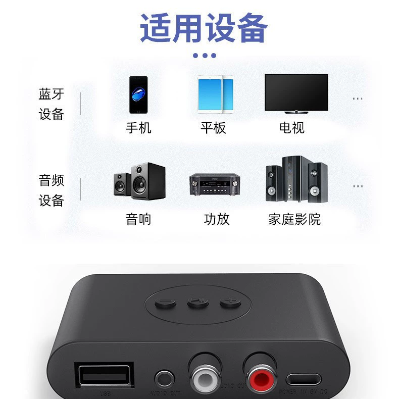 NFC Bluetooth приемник 3.5 AUX автомобильный Bluetooth гарнитура поддерживает воспроизведение музыки USB  WAV?  (сообщение содержит)  - переделать