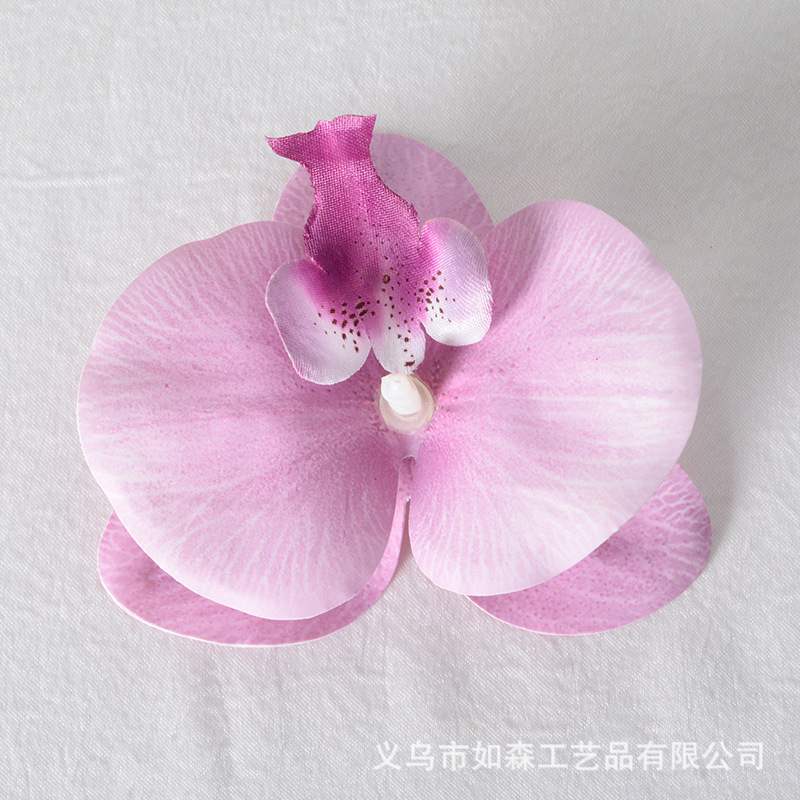 シミュレーションフィルム胡蝶蘭花頭花弁シミュレーション花アクセサリーヘアピンdiy手作りウェディングドレス装飾|undefined