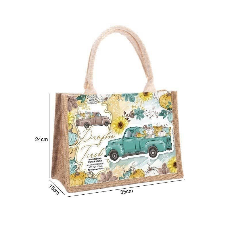 Luna llena, regalo de mano, banquete de bebés, regalo de aniversario, banquete de 100 días, niños, princesas, conduciendo a la casa, bolsa de lino.