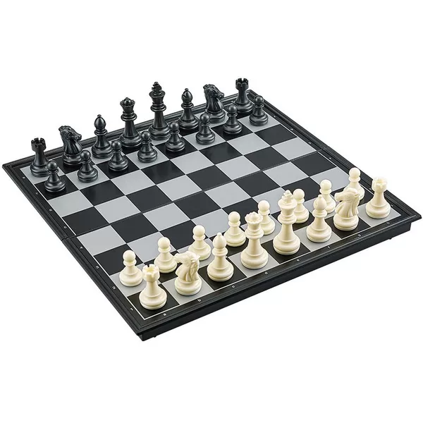 UB AIA Chess Portable Magnetic Folding Chessboard Yilizhi Table Game Students Large and Medium-sized Black and White Chessmen