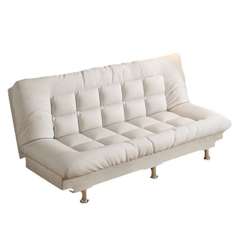 Small Apartment Sofa Living Room Cream Wind Folding Sofa Bed Rental