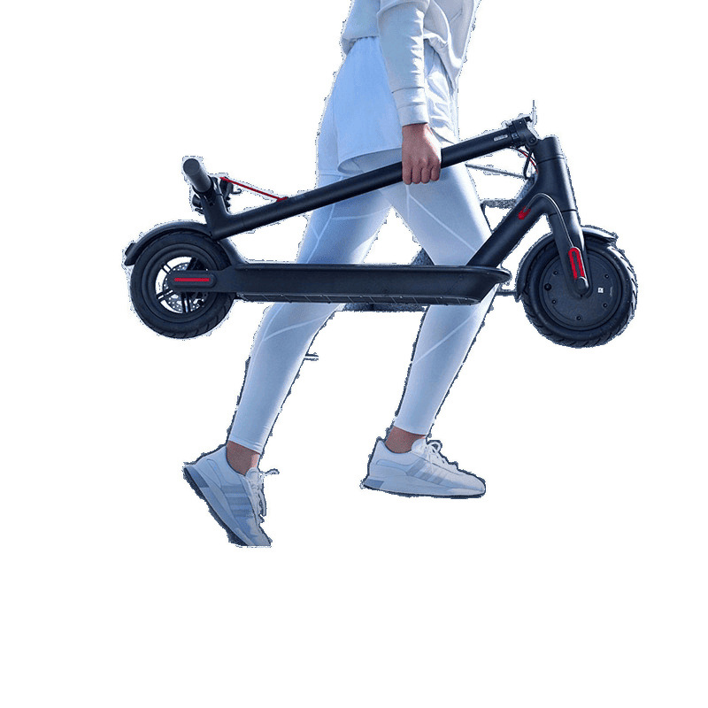 Scooter eléctrico inteligente plegable adulto de dos ruedas pequeño coche eléctrico hombres y mujeres para ir a trabajar batería de transporte coche transfronterizo