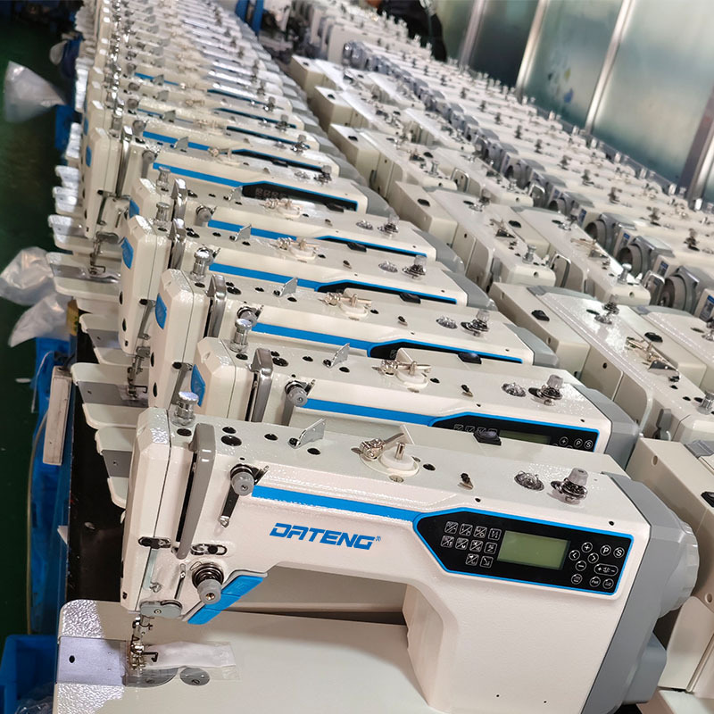 Nuevo carro plano de computadora, carro de aguja automático, máquina de coser de computadora industrial, máquina de coser de pespunte automática, máquina de coser eléctrica multifuncional