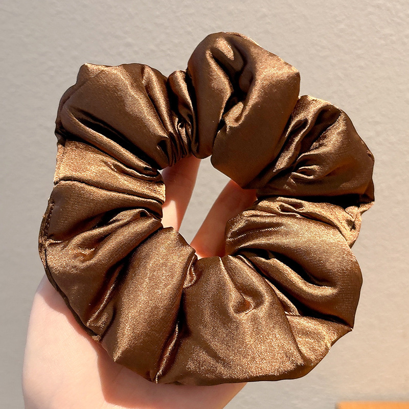 Zhao Lu Si con kitsch almohada de satén anillo de cabello para mujeres verano 2025 nuevo no dañar cabello duradero adornos de cabello de cabello