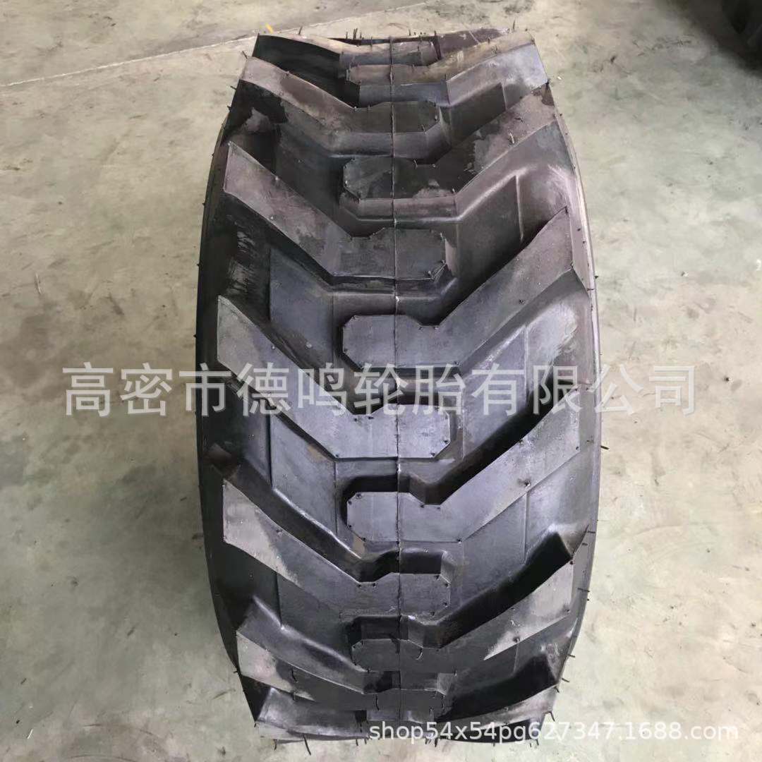 Suministro de maquinaria de construcción excavadora neumático 15-19.5 SKID STEER cargador de neumáticos engrosamiento