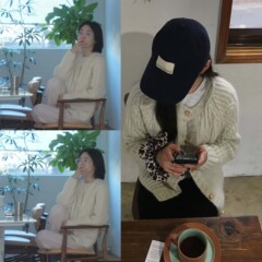 25慢恩韩国东大门秋冬新款themit*n乔妹同款羊毛休闲针织开衫外套