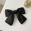 Retro hairgrip with bow, hair accessory, Korean style, French retro style, internet celebrity