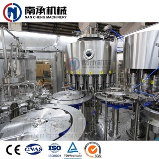南承机械RXGF14-12-5型果汁苹果汁饮料定制款液体热灌装包装设备