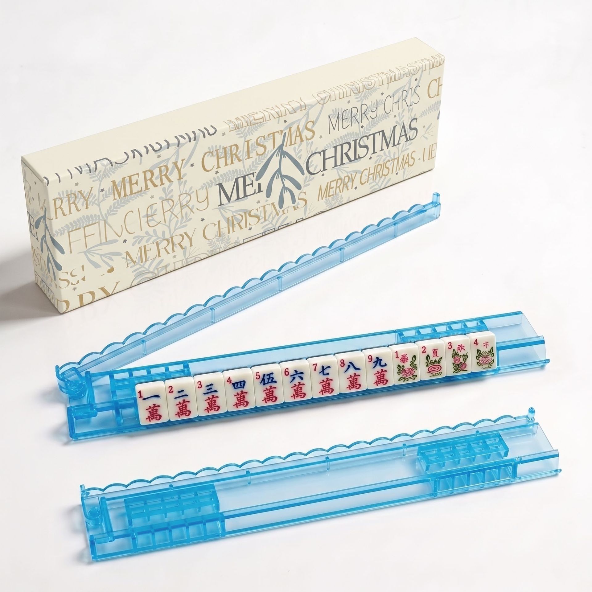 Amazon Cross-Border 20inch Non-Slip Wave Design High-Value Color Box Dopamine Multi-Color Ruler Set
