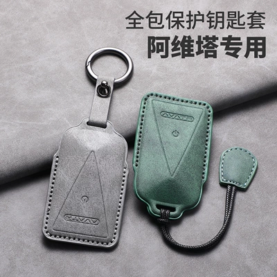 Car key bag: Leather Three-Dimensional Key Case