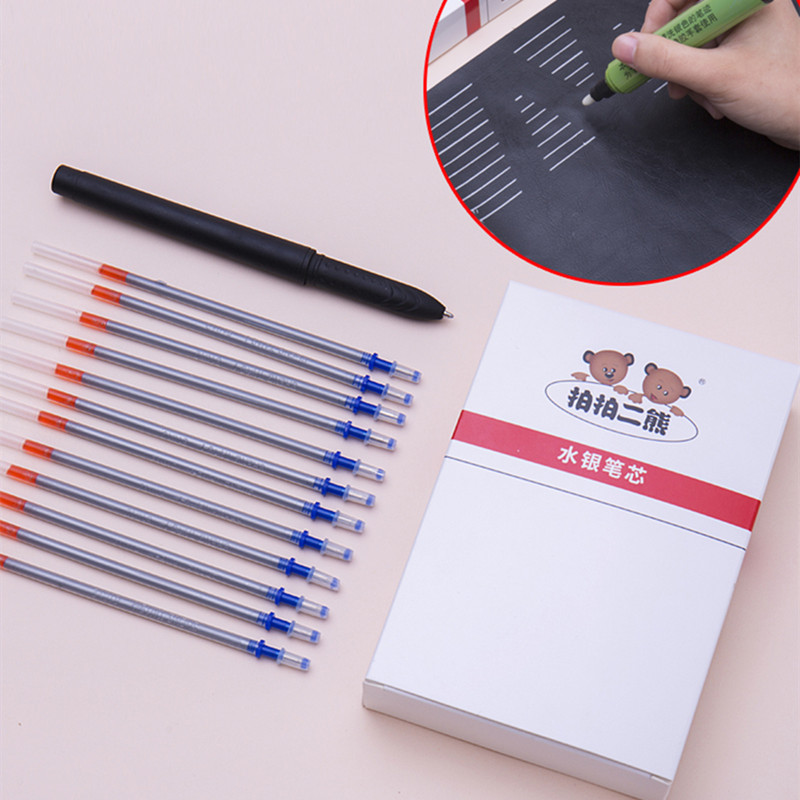 Pat two bear Mercury pen clothing leather fabric shoes clothing special drawing line positioning color fluorescent Mercury refill