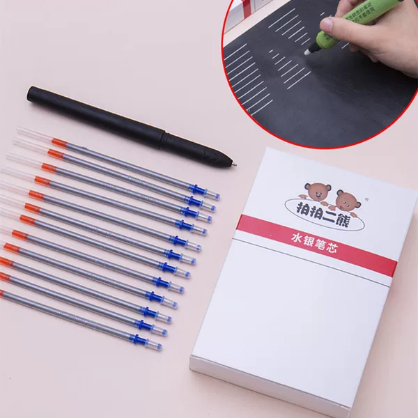 Pat two bear Mercury pen clothing leather fabric shoes clothing special drawing line positioning color fluorescent Mercury refill