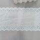 Manufacturer Supplies Combed Fabric Bilateral 14.5cm Cotton Embroider Lace Lace Hair Tie Headwear Accessories