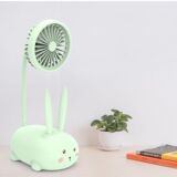 Летний мультяшный маленький универсальный настольный вентилятор для школьников