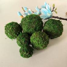 供应青苔球 出口日本欧洲园艺 苔藓花盆盆栽 草球 干花球  干花