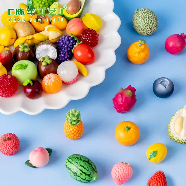 Micro-landscape creative simulated fruit blind bag cute pieces DIY decorations mini resin ornaments blind bag accessories