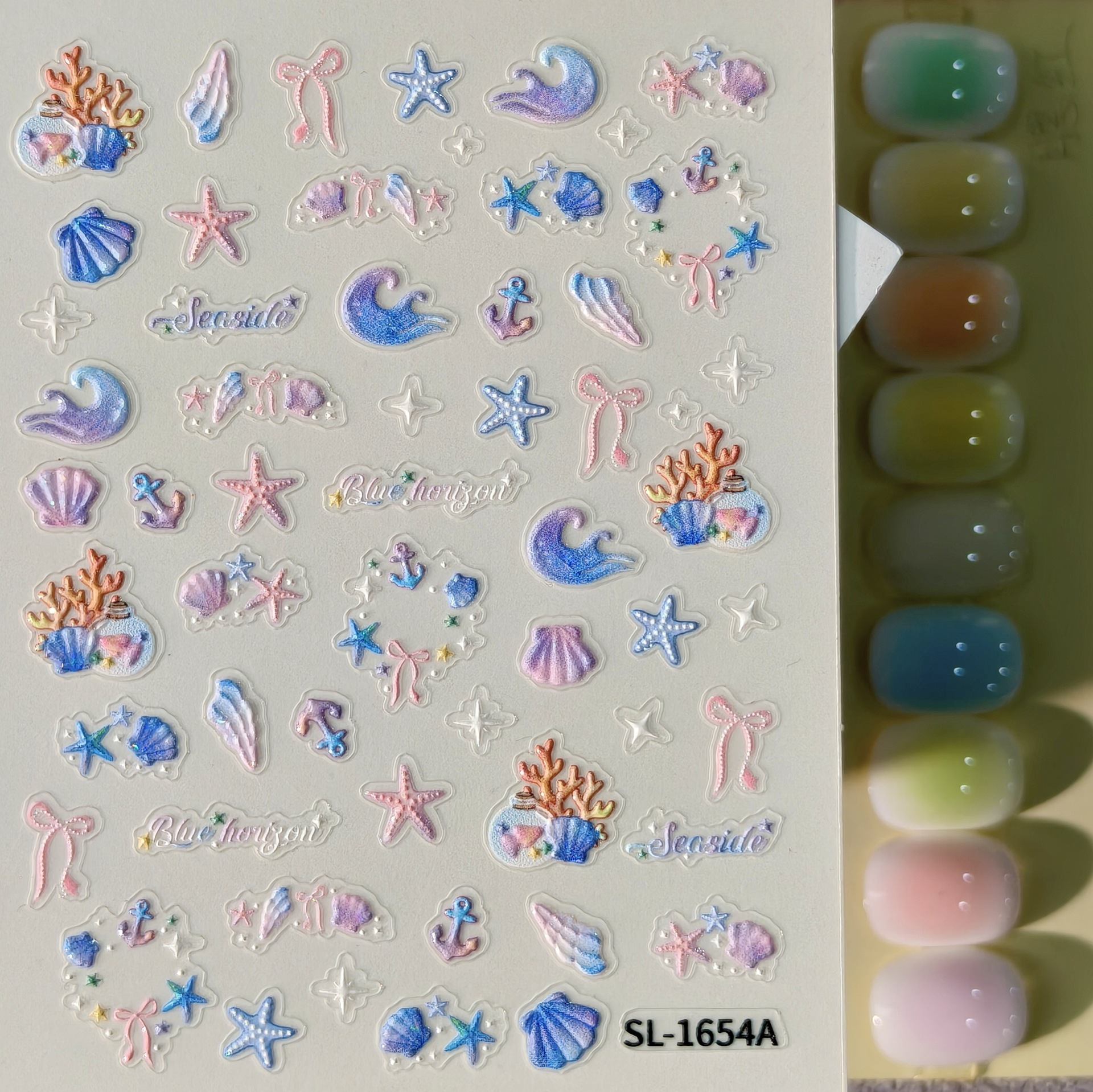 marine nail stickers