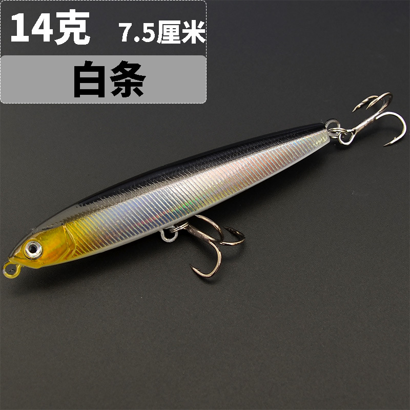 Sinking Minnow Fishing Lures Hard Baits Fresh Water Bass Swimbait Tackle Gear