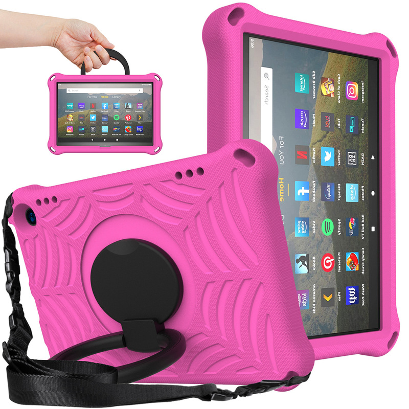 Suitable for Amazon Fire Hd 8 /Hd 8 Plus (2020) Kidsren's Eva Tablet Protective Cover Spider King