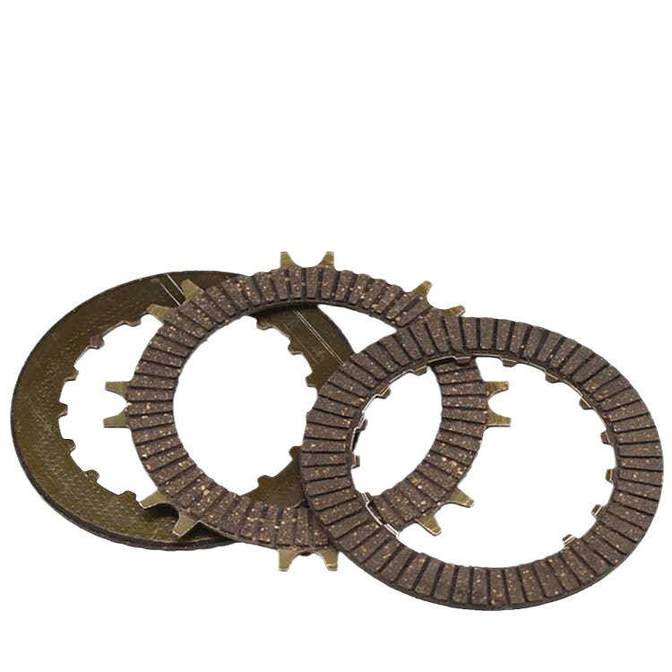 Triciclo de viga curva piezas de motocicleta de embrague de placa de hierro DAY100 110 placa de embrague automático