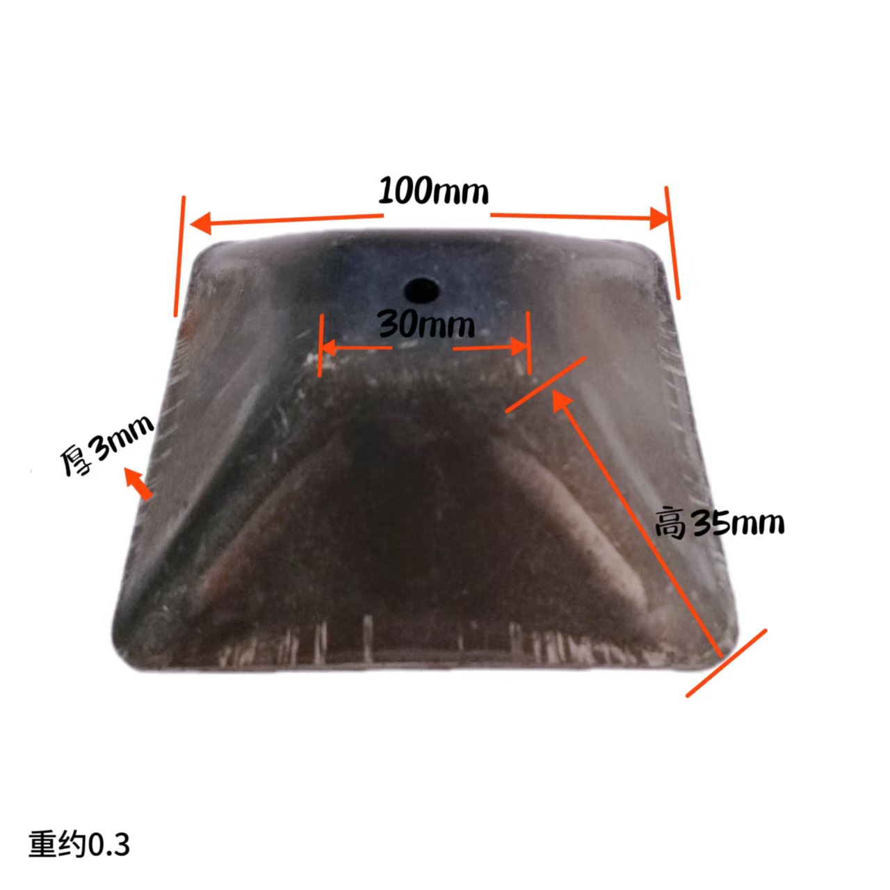 30顶脚腕防撞角包角护角仓储笼物流台车堆垛架周转器具配件