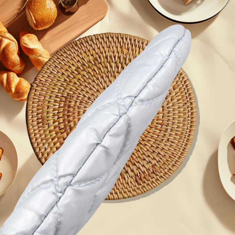 Fábrica directa personalizada muestra horno de microondas especial de alta temperatura cocina guantes de aislamiento de alta temperatura guantes resistentes a altas temperaturas